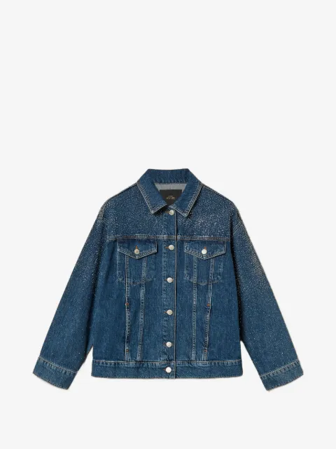 TWINSET veste en jean à strass