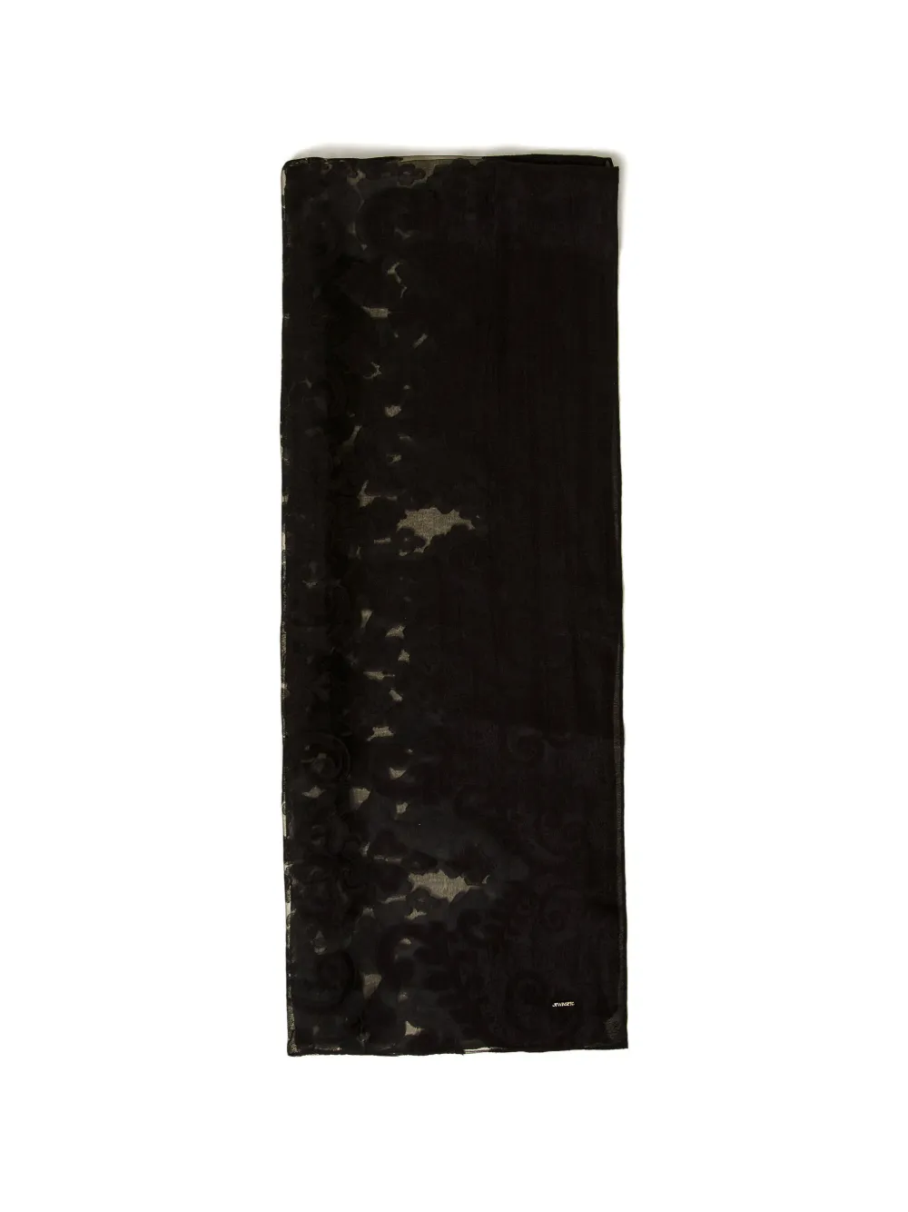 TWINSET logo-appliqué scarf - Nero