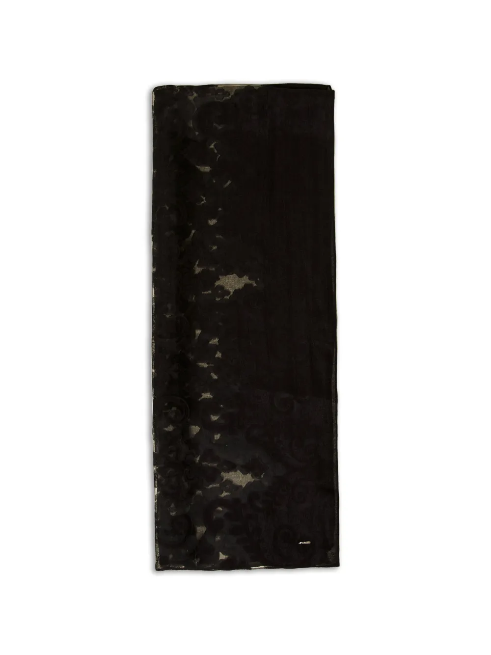 TWINSET logo-appliqué scarf - Nero