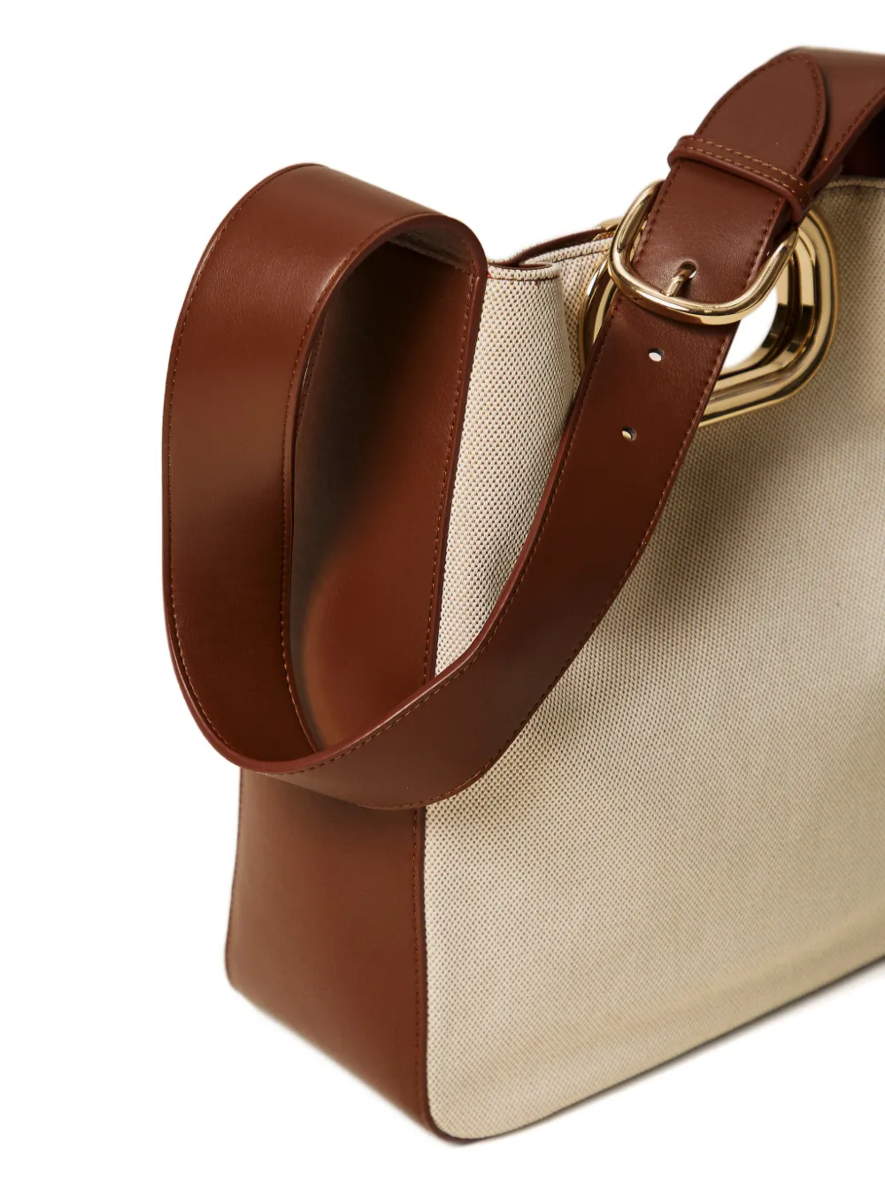 TWINSET Lila canvas tas Beige