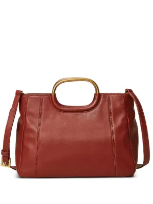 バッグ May Maje Bolsa Tote M De Couro Com Franjas | Vermelho | FARFETCH BR