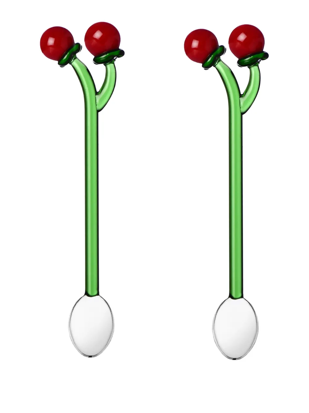 Ichendorf Milano Tomatoes-detail Spoon (set Of Two) In Multi