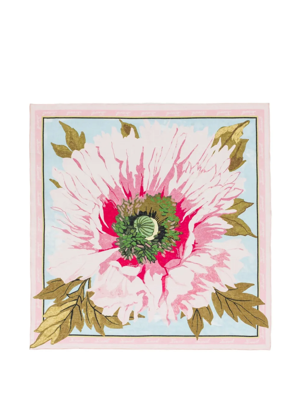 TWINSET floral-print scarf - Rosa