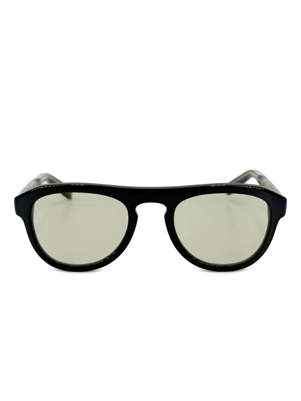 Yellows Plus Parker browline sunglasses | Black | Image 1