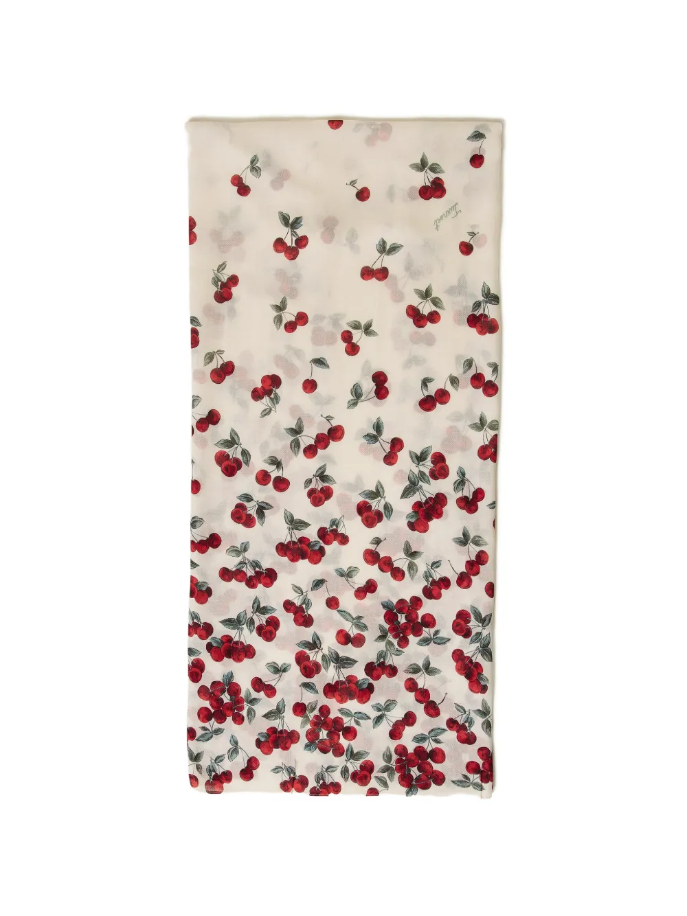 TWINSET cherry print scarf - Toni neutri