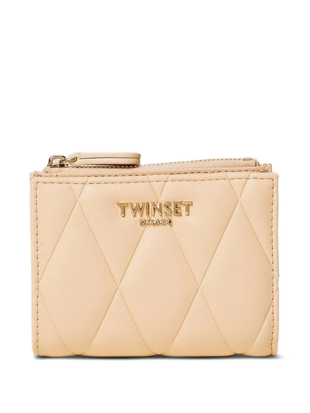TWINSET bi-fold quilted wallet - Rosa