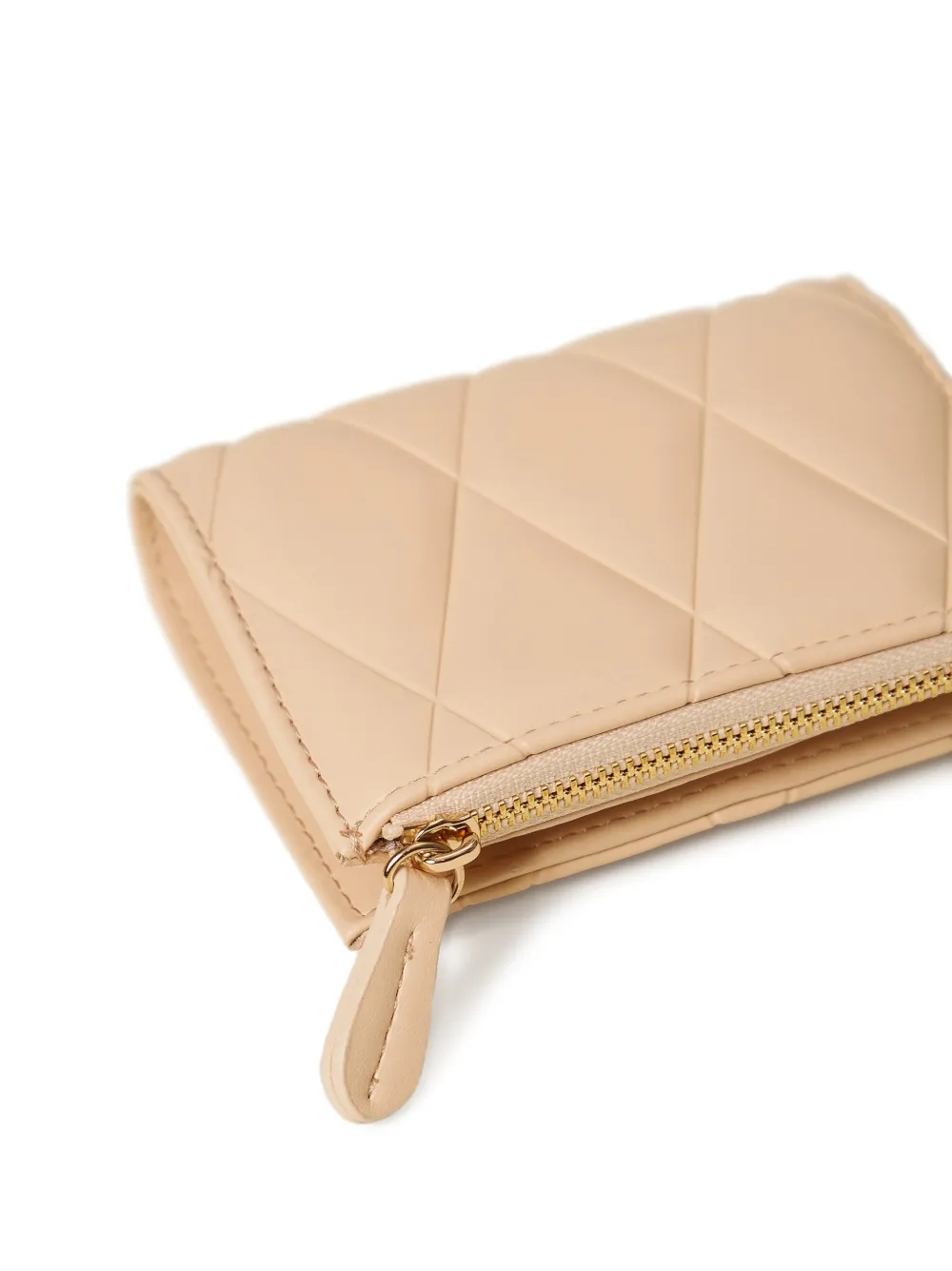  Twinset Bi-fold Quilted Wallet - Pink 