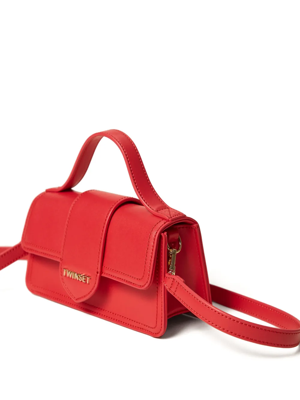  Twinset Kids Logo-plaque Shoulder Bag - Red 