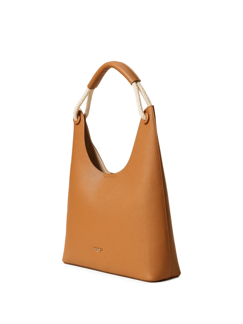 TWINSET Schoudertas met handvat Beige