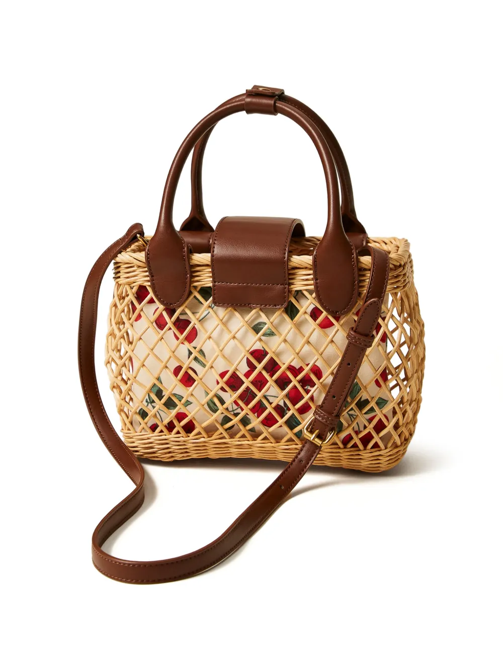 TWINSET Tas met logo-applicatie Beige