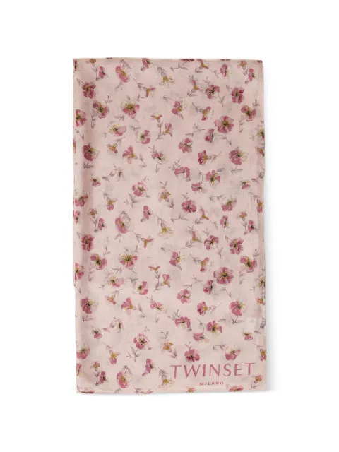 TWINSET floral-pattern scarf
