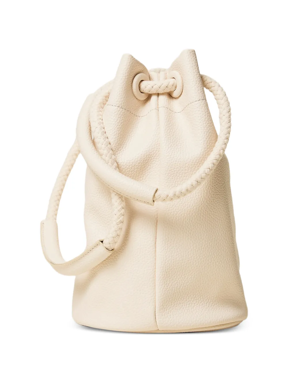 TWINSET Bucket-tas met touw handvat Beige