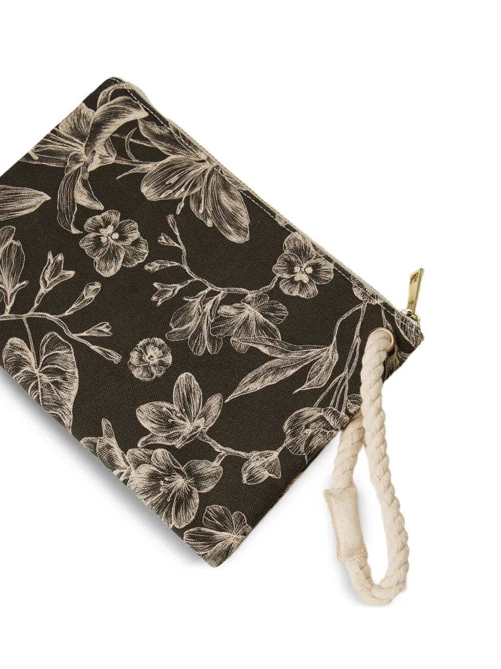 TWINSET Canvas clutch Zwart