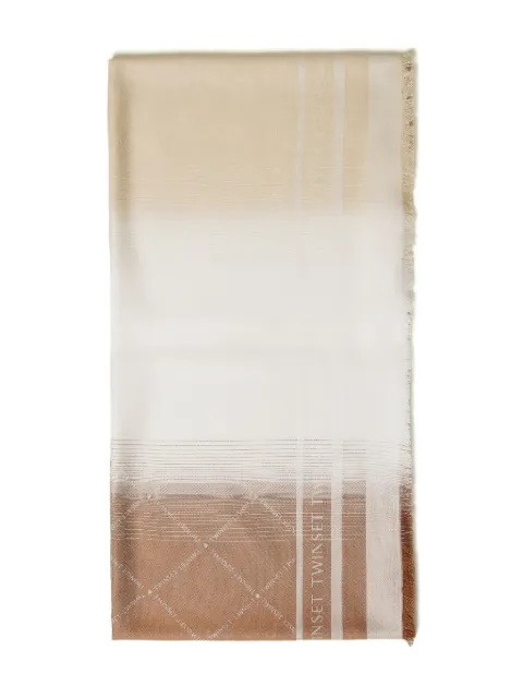 TWINSET mascada con detalle del logo