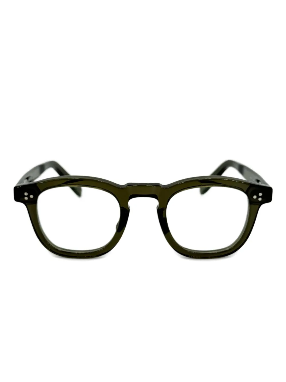 Yellows Plus Charles round-frame glasses | vert | Image 1