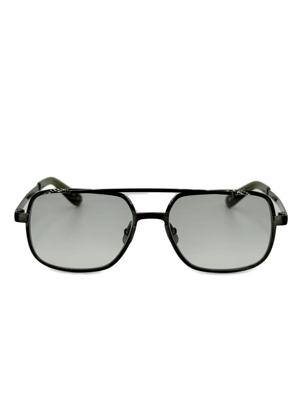 Yellows Plus Blaire browline frame sunglasses | Black | Image 1