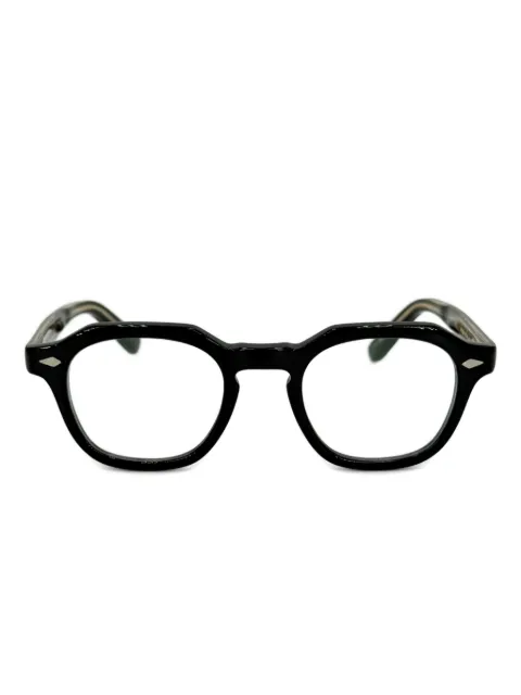 Yellows Plus Gregoly round-frame glasses