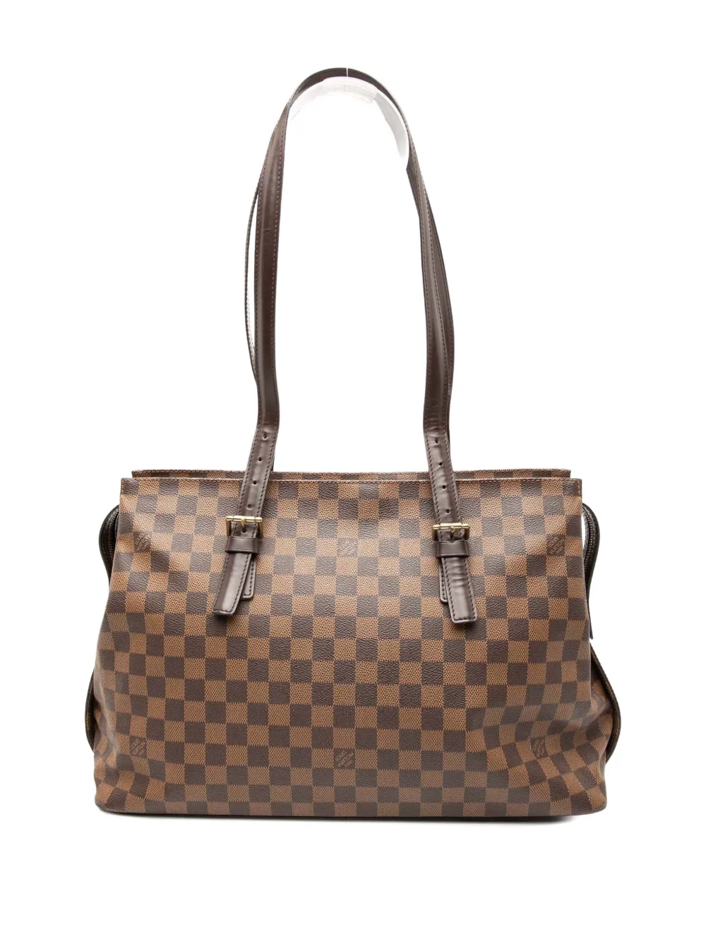 Louis Vuitton Pre-Owned 2003 Damier Ebene Chelsea shoulder bag - Marrone