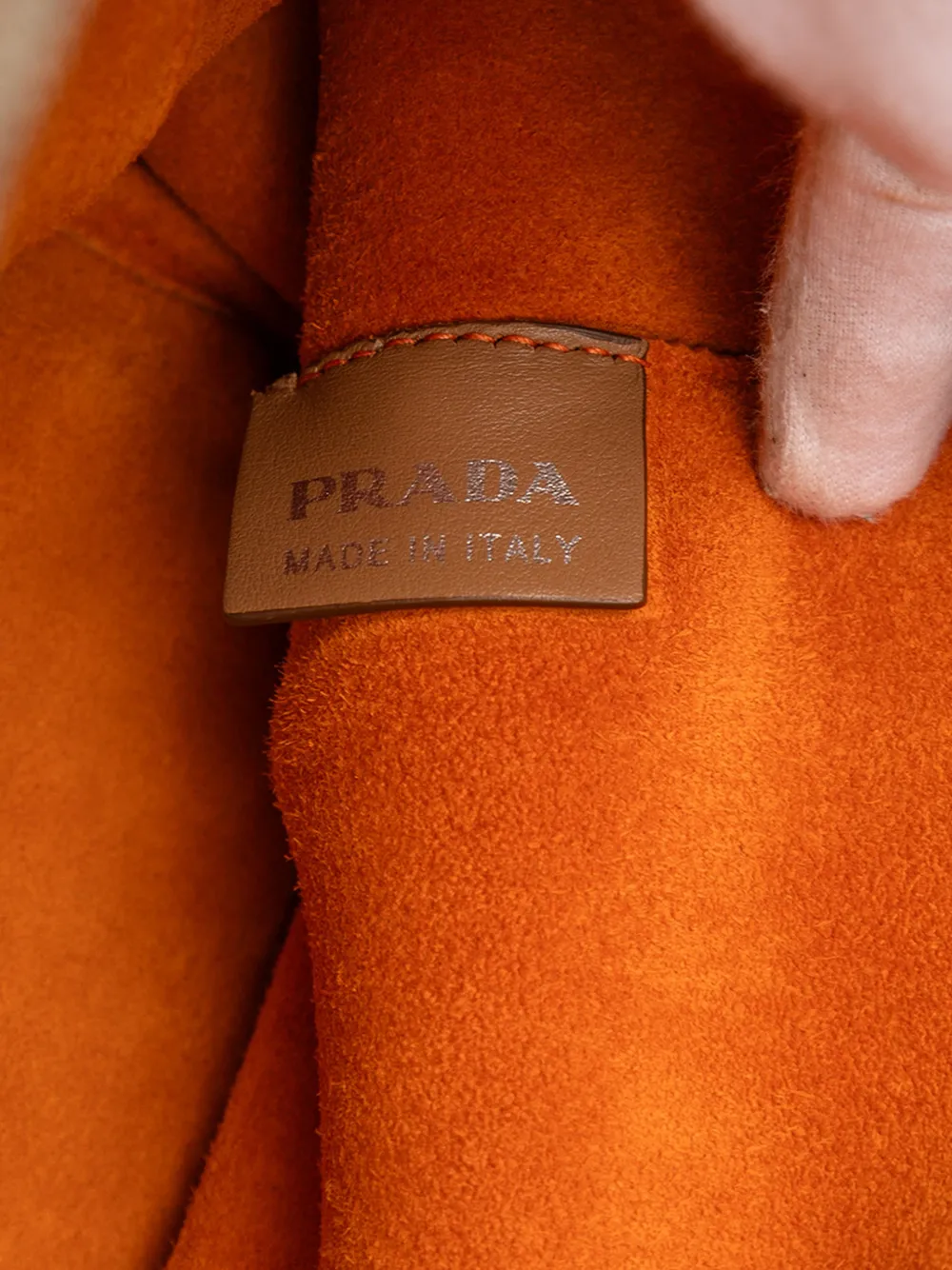 PRADA Pre-owned 2000-2025 Medium Soft Calf Galleria Double Zip Tote Satchel In Brown