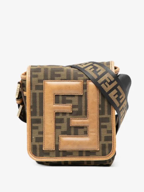Fendi Pre-Owned 2010-2025 Mini FF Zucca Canvas crossbody bag