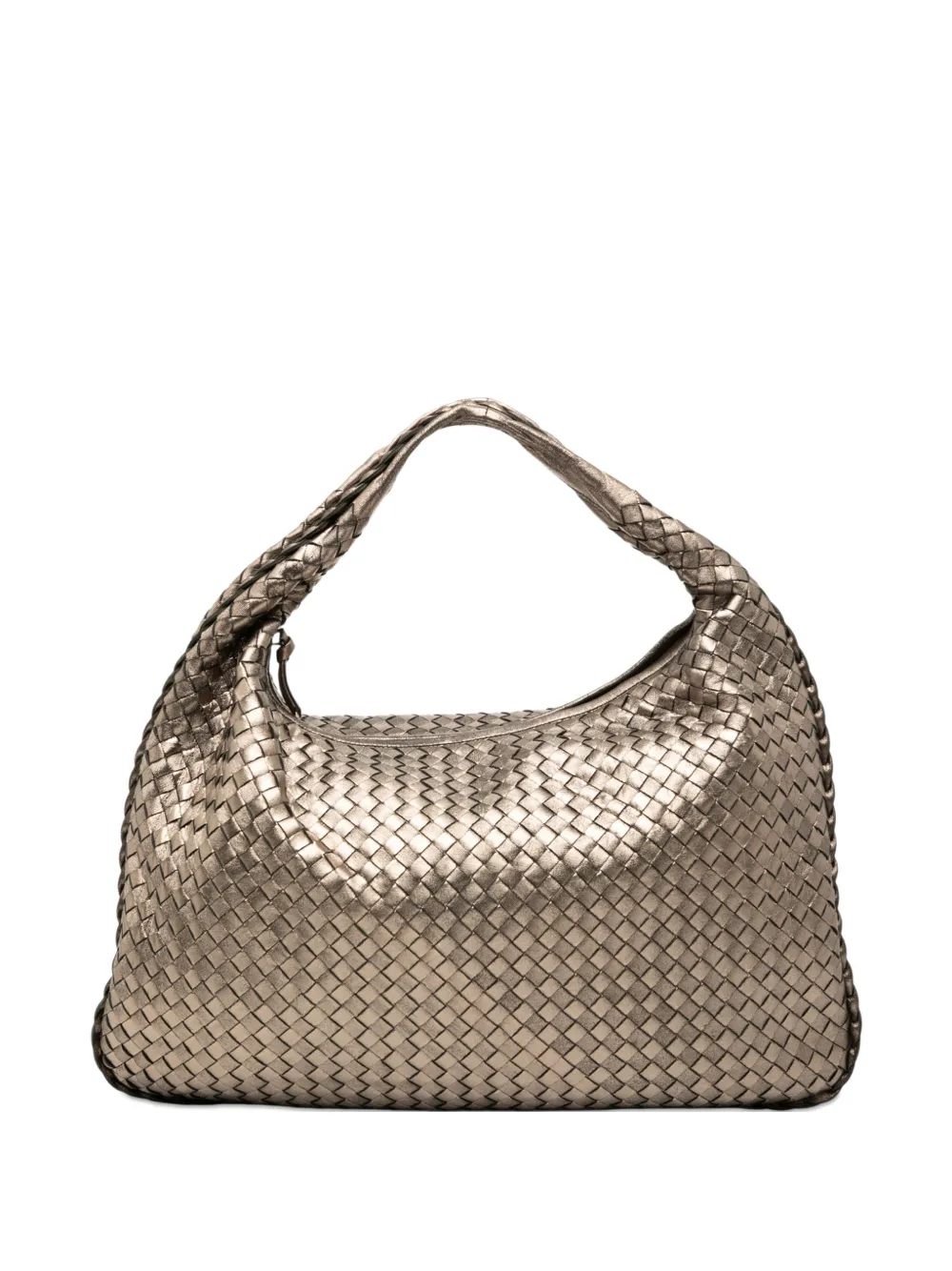 Bottega Veneta Pre-Owned Borsa passepartout Intrecciato Veneta media metallizzata 2000-2007 - Oro