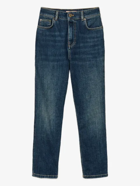 TWINSET five-pocket cropped jeans