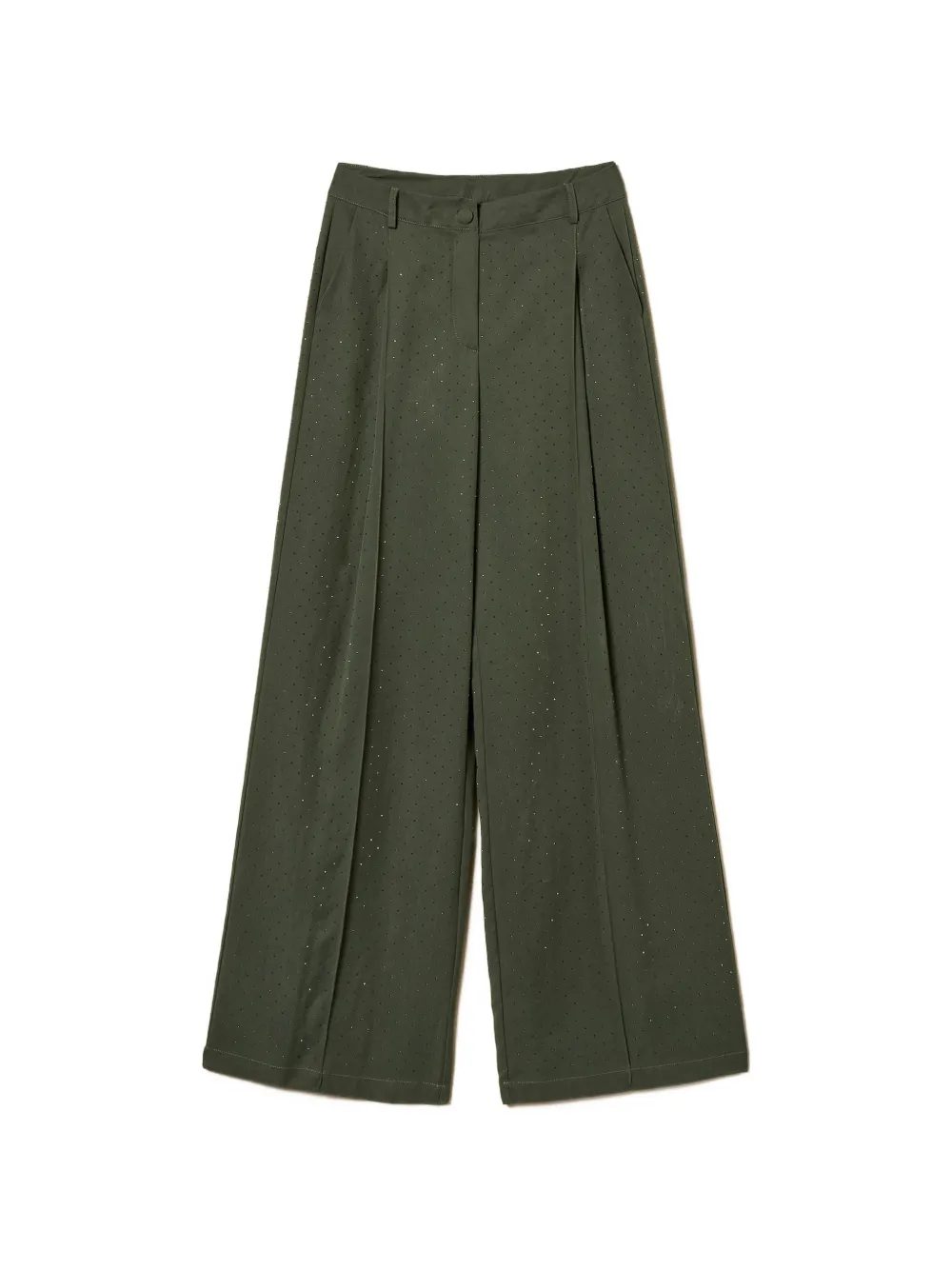 TWINSET Pantaloni con borchie - Verde