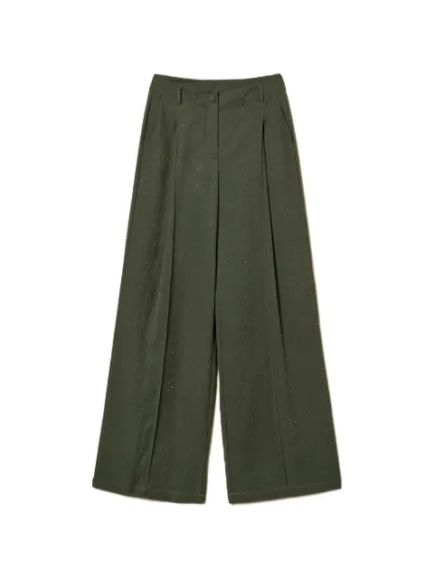 TWINSET pantalones con apliques