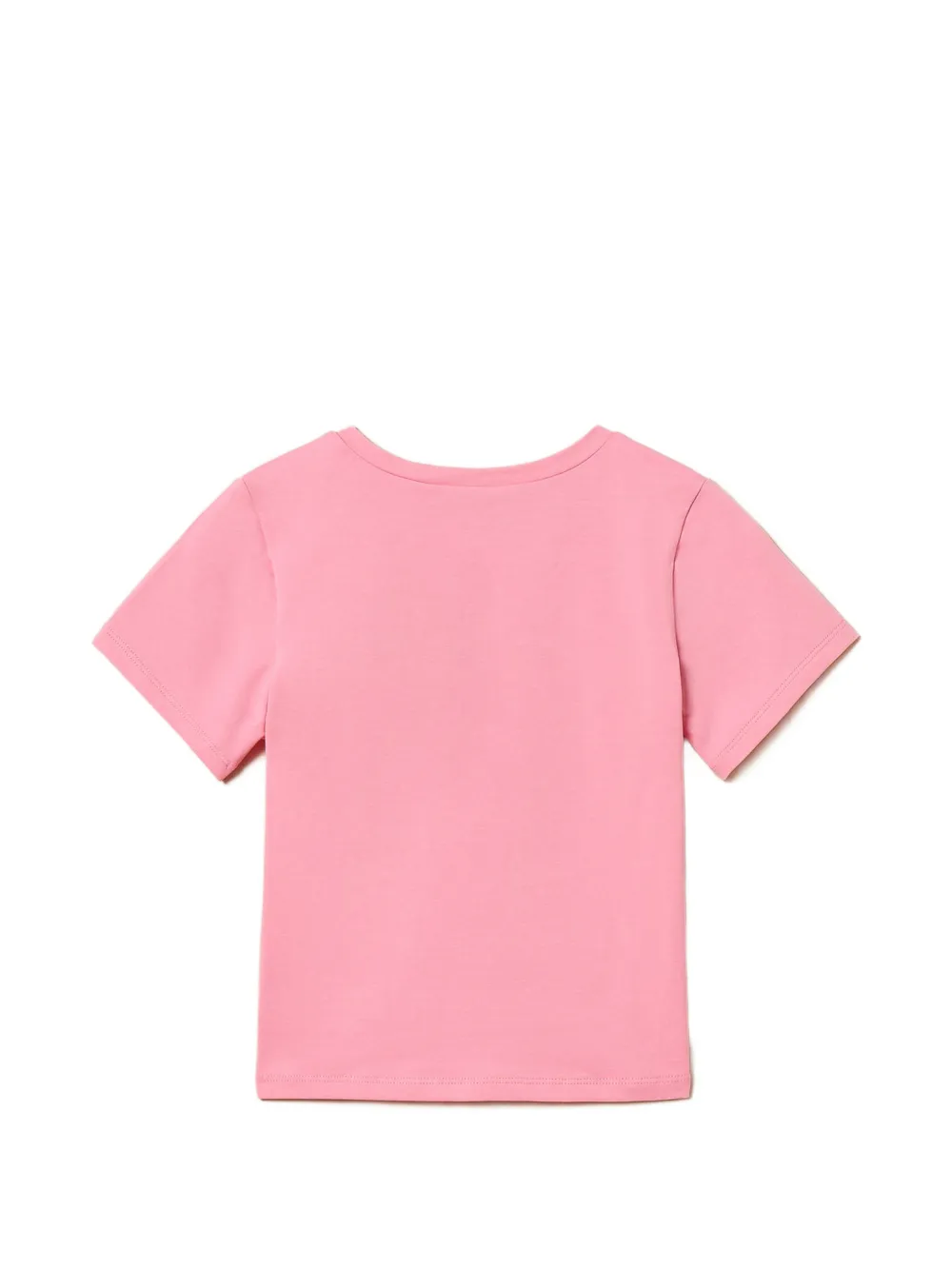TWINSET Kids T-shirt met borduurwerk Roze