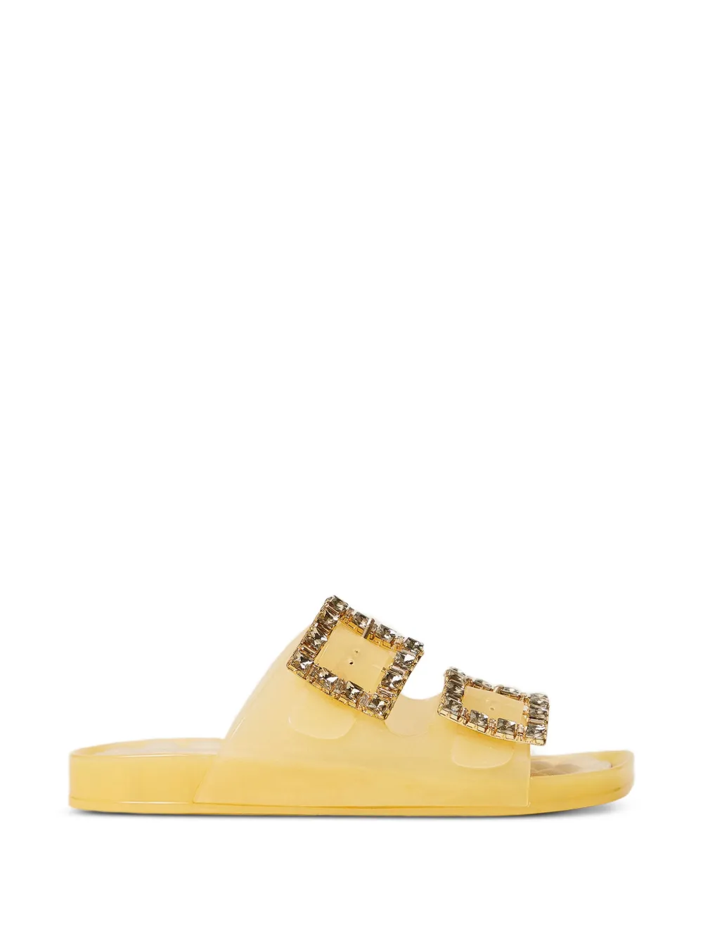 TWINSET Sandalen met juwelen gespen Wit
