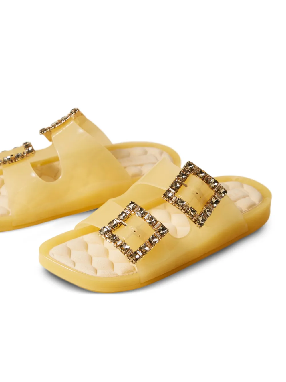 TWINSET Sandalen met juwelen gespen Wit