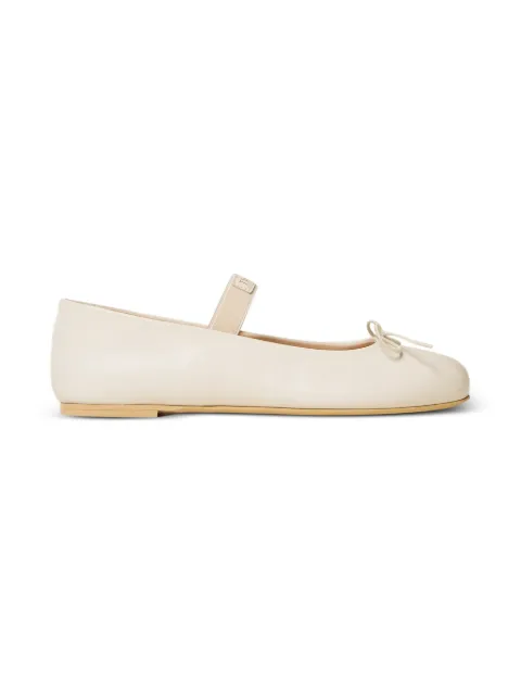 TWINSET Kids leather ballet flats