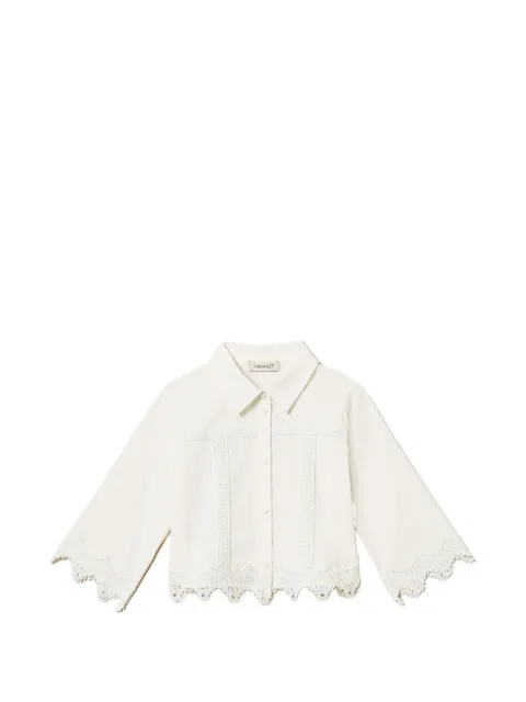 TWINSET Kids camisa de popelina