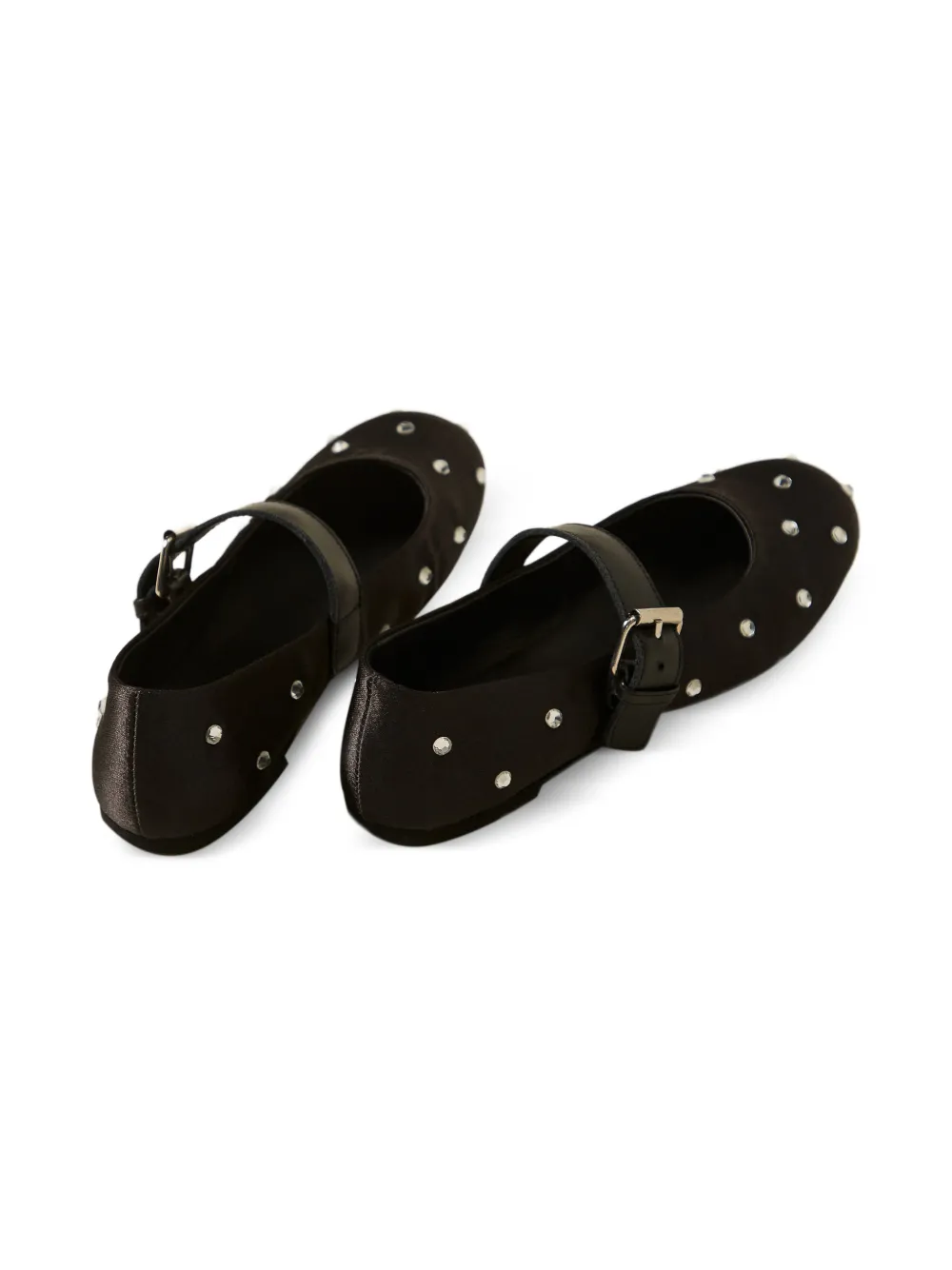 TWINSET Kids Ballerina's met stras Zwart