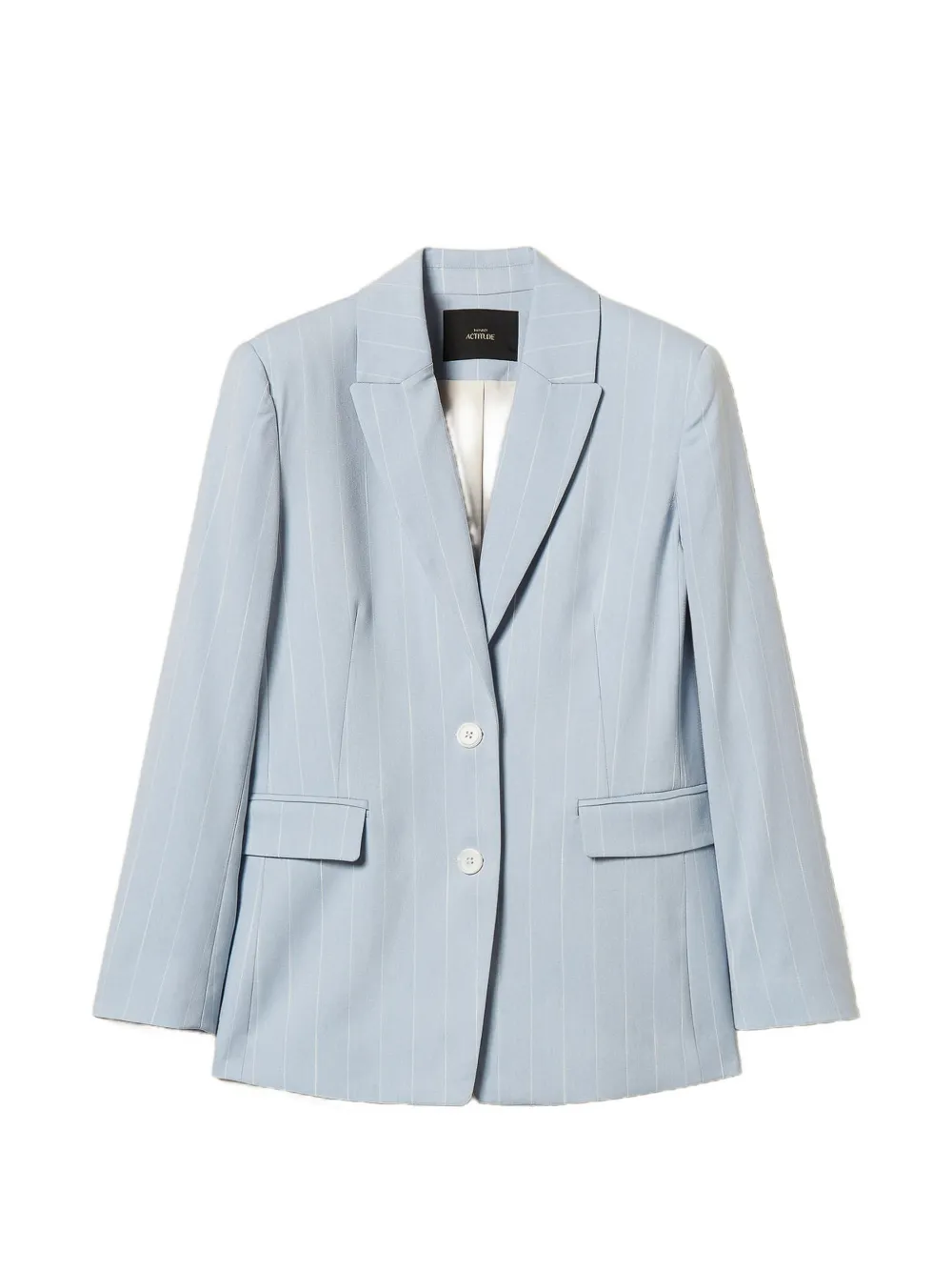 TWINSET pinstripe blazer - Blu