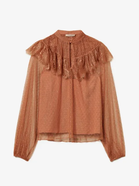 TWINSET tulle blouse