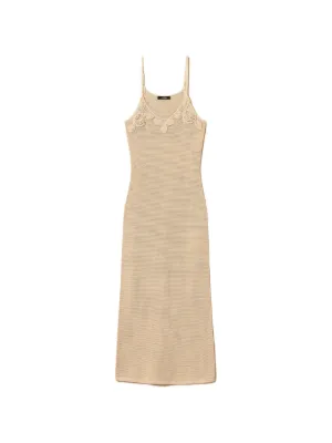 Theory crochet-knit Midi Dress | Neutrals | FARFETCH