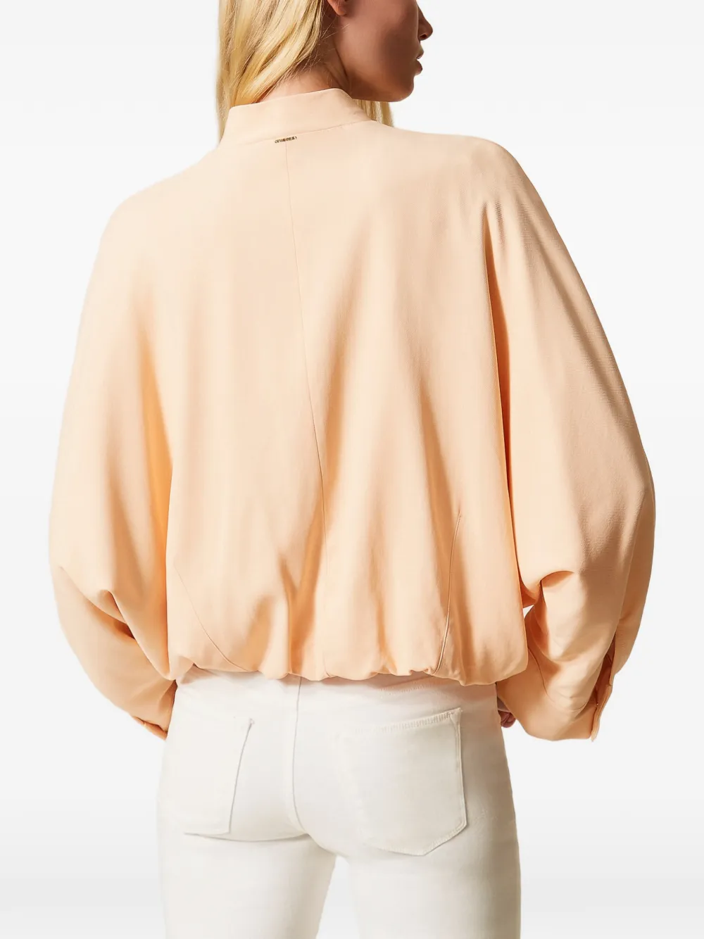 TWINSET Bomberjack met wijde mouwen Beige