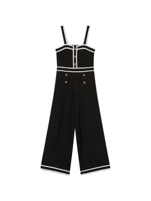 TWINSET Kids contrasting-trim jumpsuit