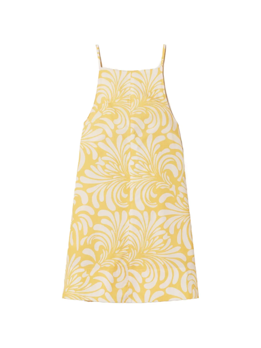 TWINSET botanical-print mini dress - Giallo