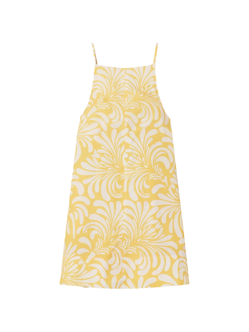 TWINSET botanical-print mini dress - Giallo