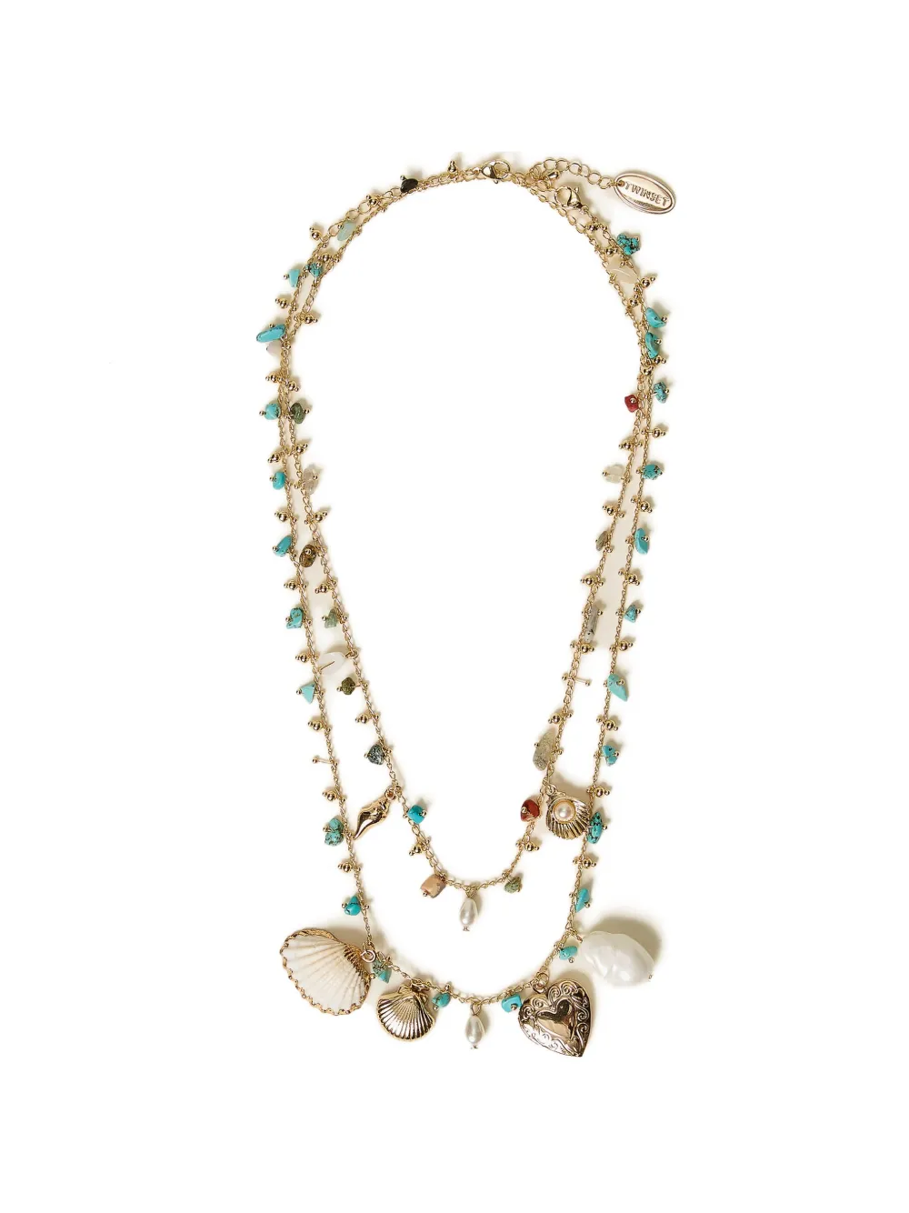 TWINSET charm-detail chain necklace - Oro