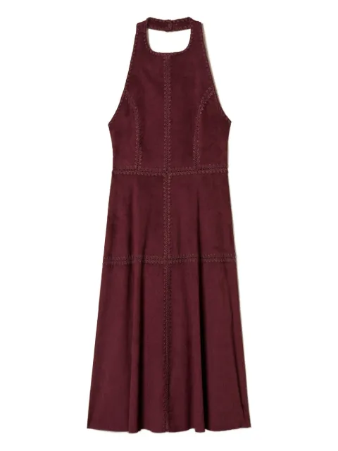 TWINSET vestido midi bordado