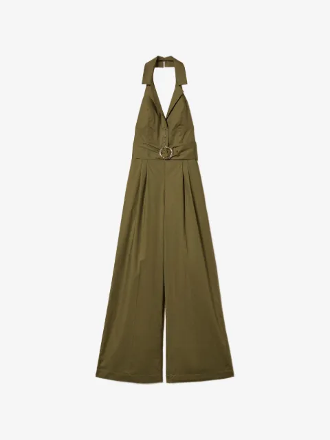 TWINSET long poplin jumpsuit