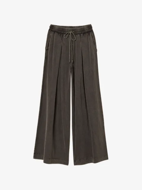 TWINSET plush palazzo trousers