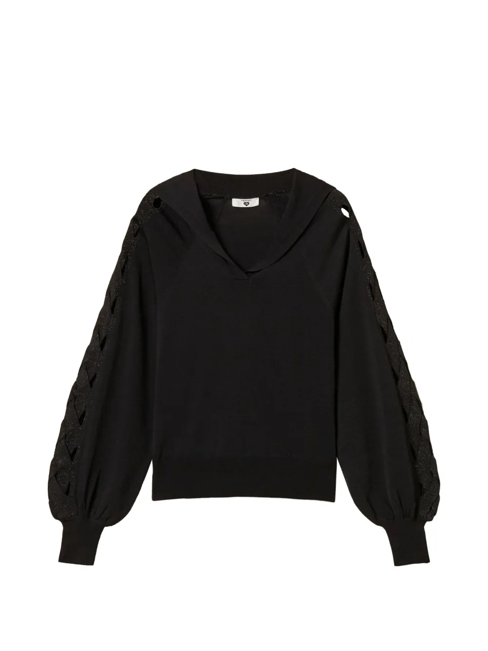 TWINSET fine-knit jumper - Nero