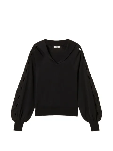 TWINSET suéter de tejido fino