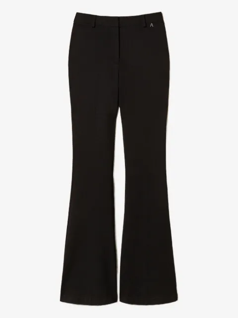 TWINSET flared trousers with logo