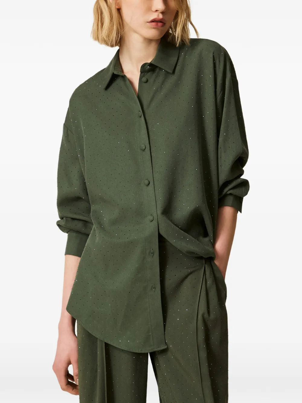  Twinset Long-sleeves Shirt - Green 