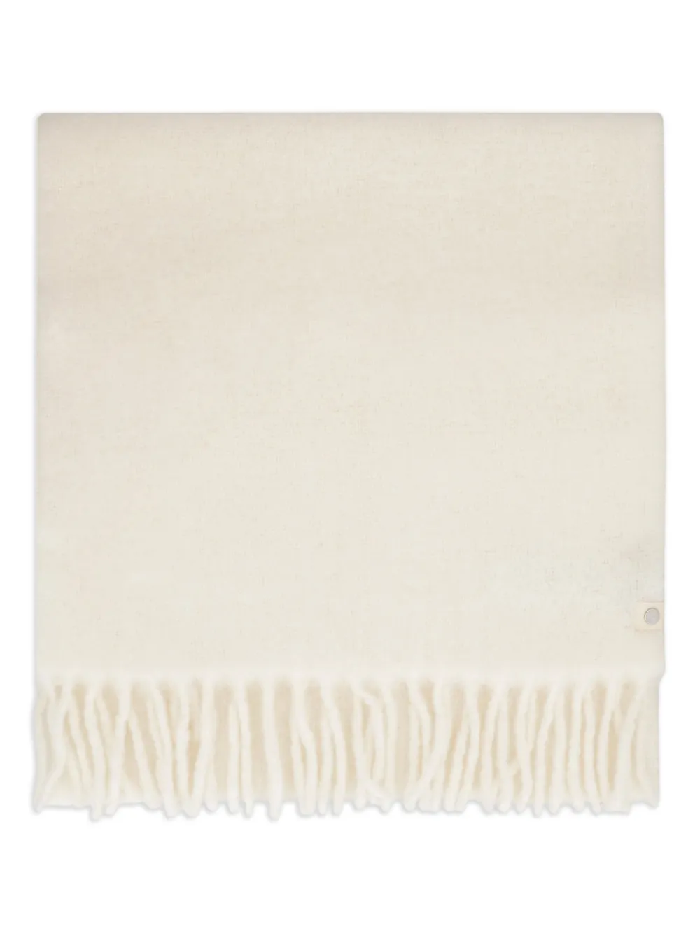 Canada Goose fringed alpaca wool-blend scarf - Toni neutri